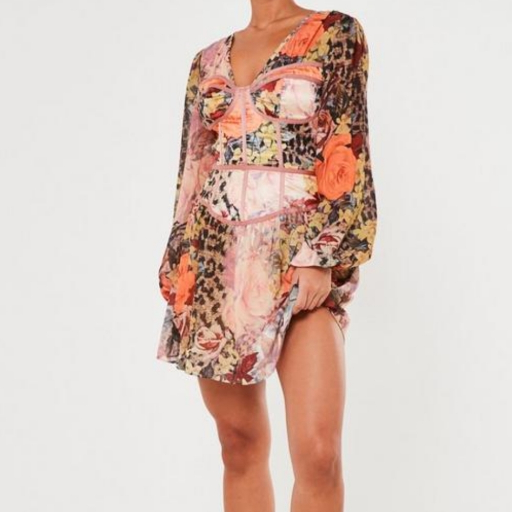 Missguided corset dress